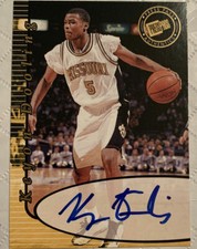 Keyon Dooling Missouri Basketball Press Pass Rookie Autograph Card Auto 2000 Rc. rookie card picture