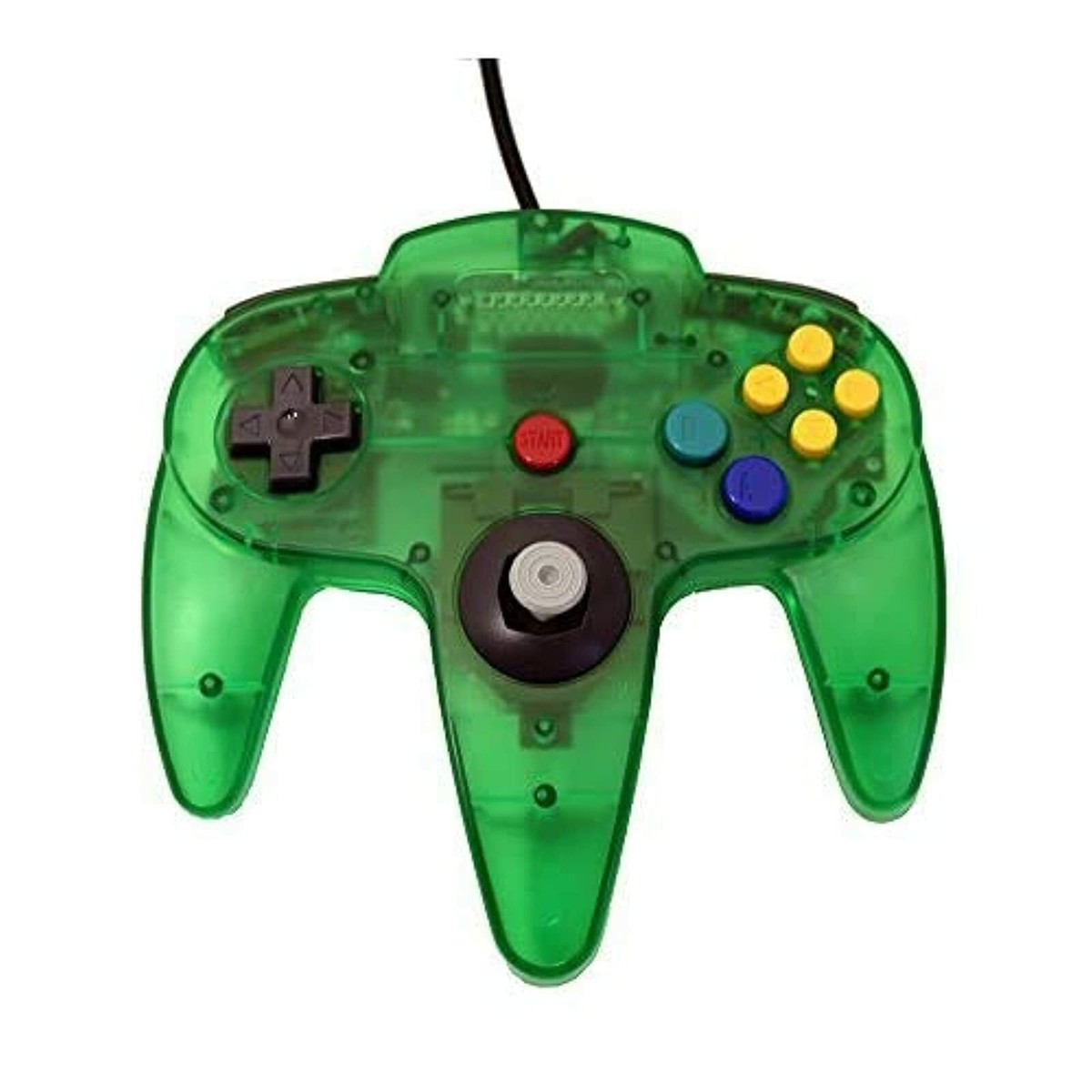 Lot Of 10 Transparent Green Replacement Controller For N64