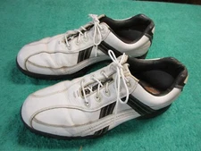 Footjoy Contour Series Men's 11.5M White Golf Shoe - Good - Excellent Spike Cond