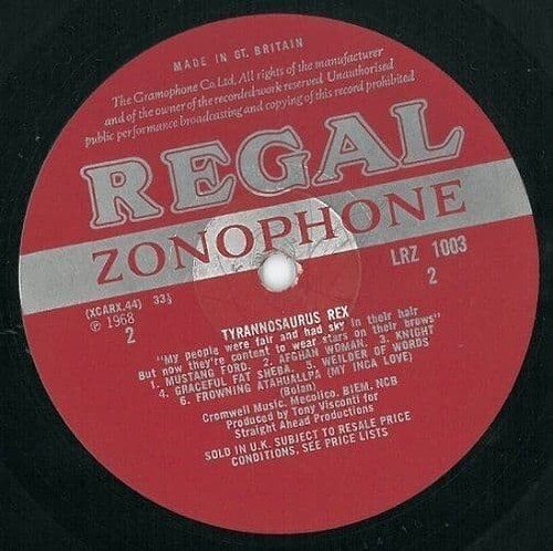 TYRANNOSAURUS REX (T. REX) My People Were Fair Album LP Regal Zonophone 1968 1st - Picture 3 of 4