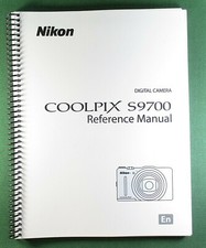 Nikon CoolPix S9700 Instruction Manual: 262 Pages  Protective Covers