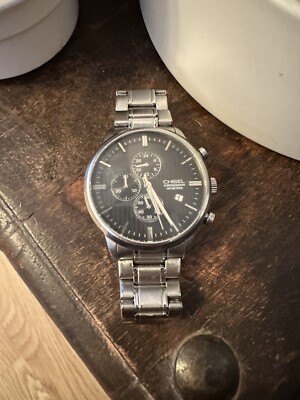 CHISEL MENS WATCH STAINLESS STEEL GREAT CONDITION CHRONOGRAPH TIME