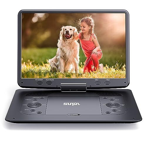 16.9''portable Dvd Player With 14.1''hd Large Screenkids Dvd Playersunique Extra - Picture 1 of 9
