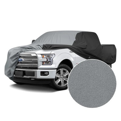 Covercraft WeatherShield HP Two-Tone Gray Custom Car Cover w Black Sides