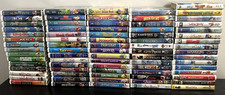 Lot of 76 Vintage Disney VHS-Black Diamond, Masterpiece, WB, MGM ORIGINAL OWNER
