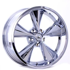 Boyd Coddington Wheels BC1-876540C 18x7 Chrome Wheel, 5x4.5