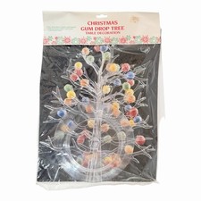 Vintage GUMDROP TREE Kitsch Christmas snack d...