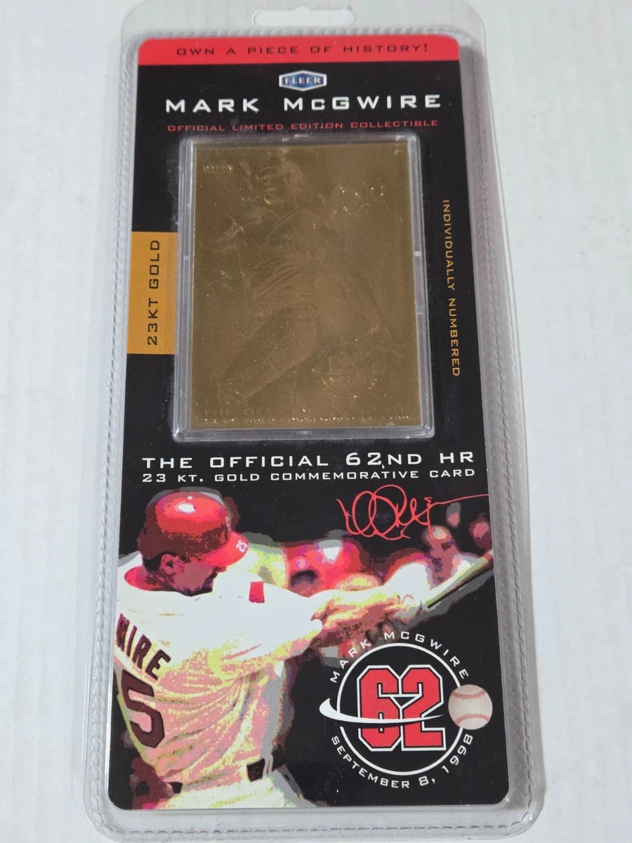 Mark Mcgwire 23 Kt Gold for sale | eBay