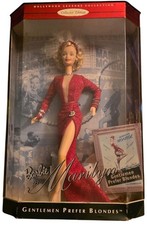 VTG 1997 Barbie as Marilyn Monroe in Gentlemen Prefer Blondes Doll Mattel 17452