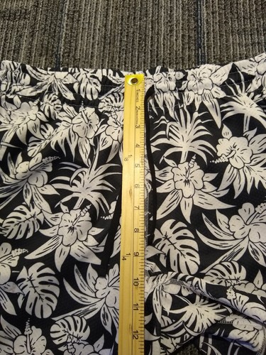 Nike SB Heritage Floral Print Shorts Skateboarding Men's Size Large Black/White - Picture 7 of 12