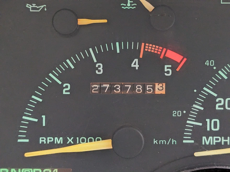 1992-1994 Chevy GMC Silverado Sierra C K 1500 2500 Speedometer Cluster 273K OEM - Image 3 of 4