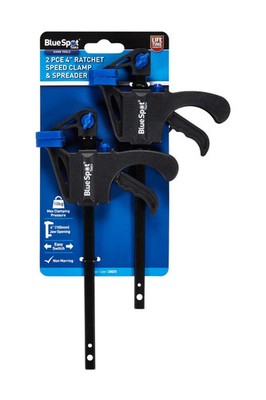 2 Stück 4 Zoll Ratsche Speed Clamp Spreizer einfacher Wechsel zwischen Spreizfunktion 10025