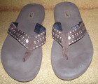Teva Voya Brown Flip Flops Mens 10 — photo 2