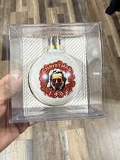 Jerry Garcia Roses Grateful Dead Santa's Rockshop Christmas 1996 Ornament NOS