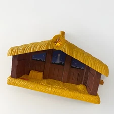 Fisher Price Little People Nativity Stable Only 2023 Christmas Tested & WORKS!