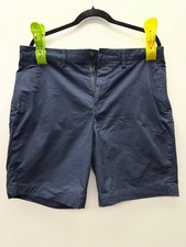 Polo Ralph Lauren Shorts 36 Blue Stretch Classic Fit Chino Casual Logo