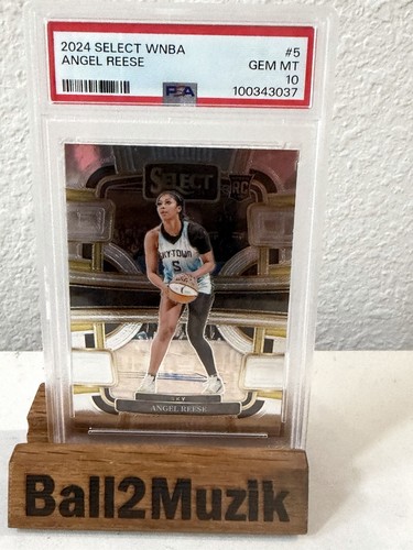2024 Panini Select WNBA #5 Angel Reese RC Rookie PSA 10 GEM MINT