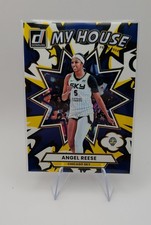 2025 Panini Donruss WNBA - My House Angel Reese #6 Blue Press Proof Gold Letter