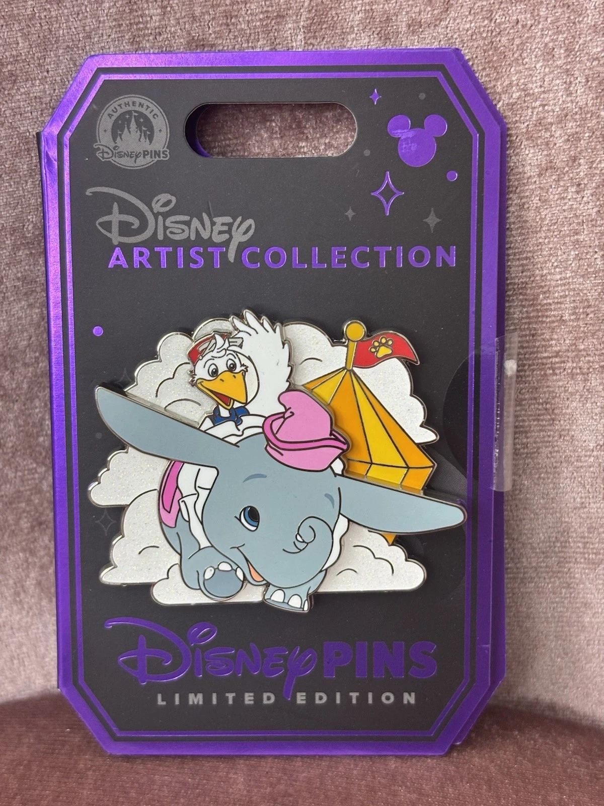 2026 Disney Parks Artist Series Dumbo The Flying Elephant Pin NEW