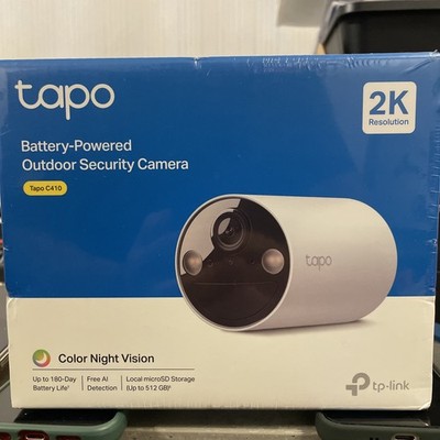 TP-Link Tapo C410 Smart kabellose Überwachungskamera Innen/Außen versiegelt neu
