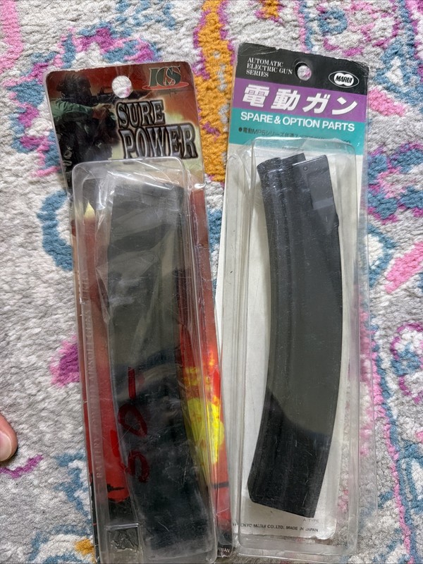 2 Airsoft Metal Mag MP5 AEG Electric 6mm Marui IGS High CAP Rnd FULL