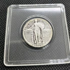 1928 STANDING LIBERTY SILVER QUARTER - 25 Cent US Coin 90%
