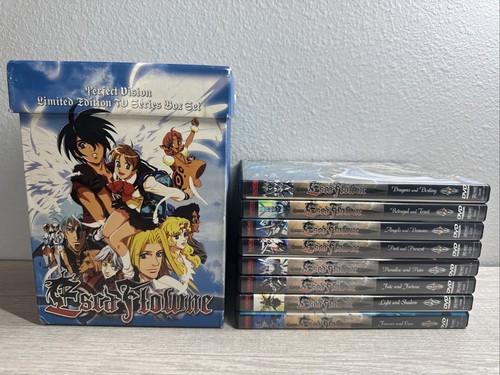 Escaflowne Perfect Vision Limited Edition Complete Tv Series Box Set 8 Dvd Anime