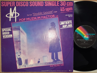 M - POP MUZIK / M FACTOR / 12''MAXI / GER / 1979 / MCA RECORDS / LIMITED EDITION