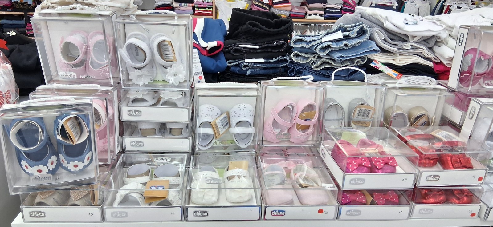 Lotto Stock Scarpette Neonato Chicco Nascita Da Culletta maschietto femminuccia