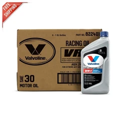 SAE 30 Racing Motor Oil, VR1 1 QT Bottle - Case of 6 for High-Performance Cars