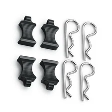 4Pcs 1/6 RC Car R-type Body Clips With Metal Mount For Axial SCX6 AXI05000 f