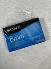 New - Sony Standard Grade 8mm Camcorder Videotape Cassette, 120 Minutes