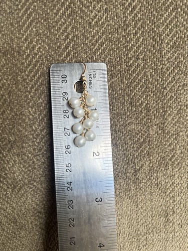 Vintage Real Pearl Gold Filled Wire Earring Lot LOOk! - Picture 6 of 6