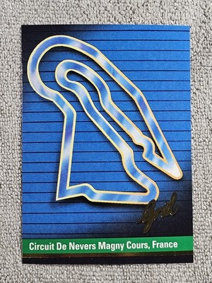 1992 Grid Motorcard Formula 1 Circuit De Nevers Magny Cours France #123