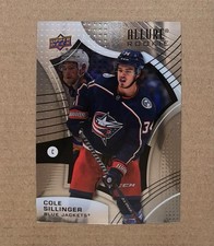 2021-22 Upper Deck Allure Cole Sillinger Rookie #116 Columbus Blue Jackets RC