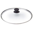 CUISINEL Glass Lid 12" C-303 - Compatible Lodge - Tempered Replacement - BLACK
