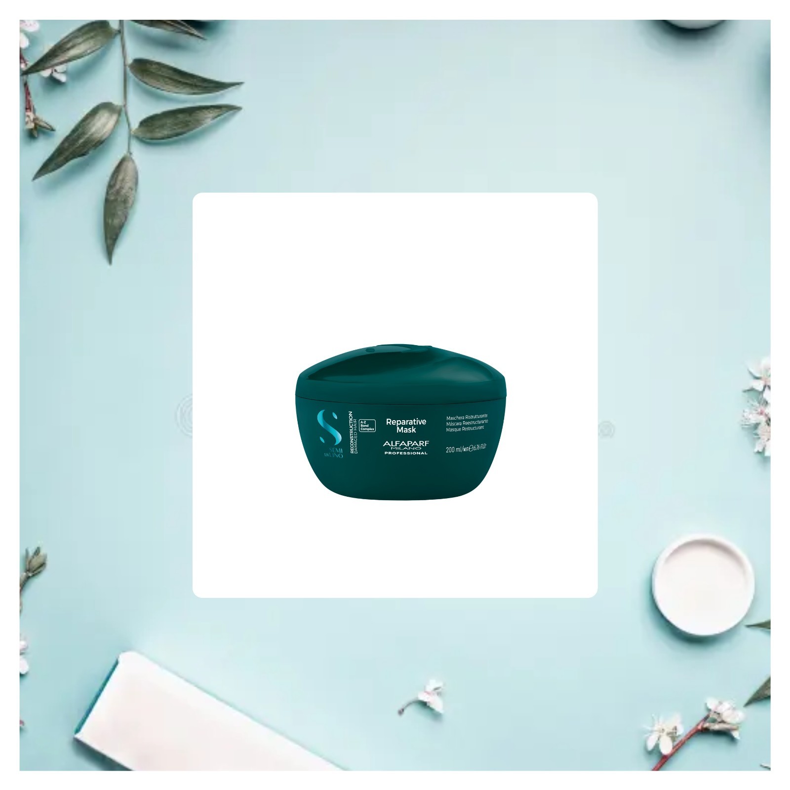 Alfaparf Semi Di Lino Reconstruction Reparative Mask  Damaged Hair 200ml