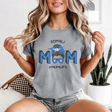 Somali Mom Mumlife Womens T-Shirt Somali Heritage Cultural Tee