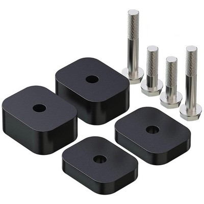 Resilient Rubber Seat Spacers Risers Adjustable Support Cushion Set for 387-2104