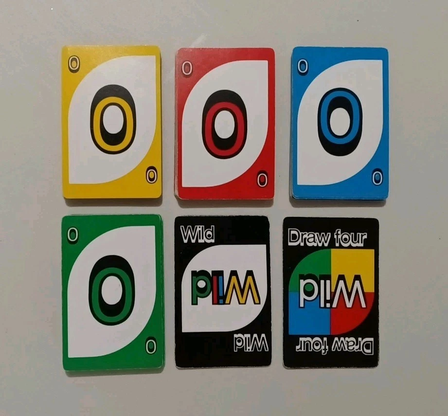 Mattel UNO Classic Card Game Complete International Games Inc Joliet IL 1979 - Image 2 of 4