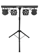 Gearlux 4-in-1 LED Party Bar Derby Light 2 x RGBW Bright LEDs and 2 x Warm LEDs