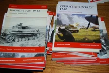 OSPREY WWII CAMPAIGN SERIES Military Books - EUROPEAN THEATER - Your Choice