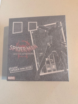Sentinel Spider-Man Noir SV-ACTION Spiderverse Figure Authentic  US Seller