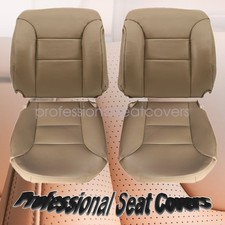 For 1995-1999 Chevy Suburban Tahoe Front Bottom Top Replacement Seat Cover Tan For 1995-1999 Chevy Suburban Tahoe Front Bottom Top Replacement Seat Cover Tan