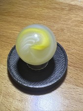 Vintage Akro Agate .625 Lemonade