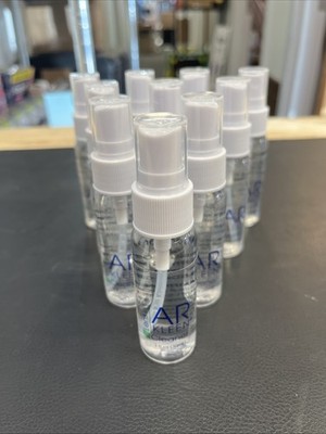 Lot of 10 - AR KLEEN Lens Cleaner 1 oz Bottles Eyeglasses Optical Spray - NEW