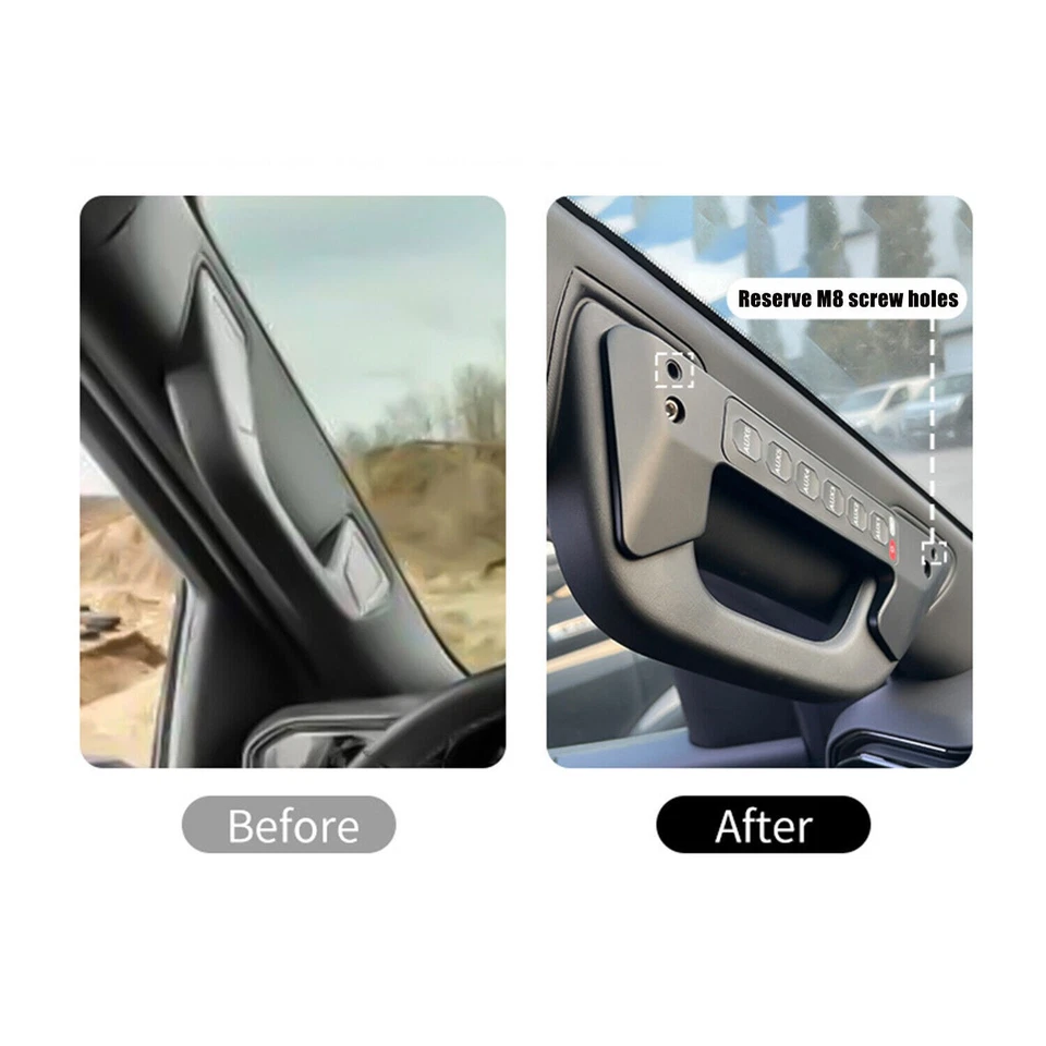 Panel de interruptor de manija de agarre para Chevrolet Silverado 6 velocidades control de luz inalámbrico Foto 4 de 4