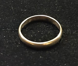 10K Yellow Gold Men's Wedding/Anniversary Band/Ring 2.5g Scrap/Wear No Reserve
