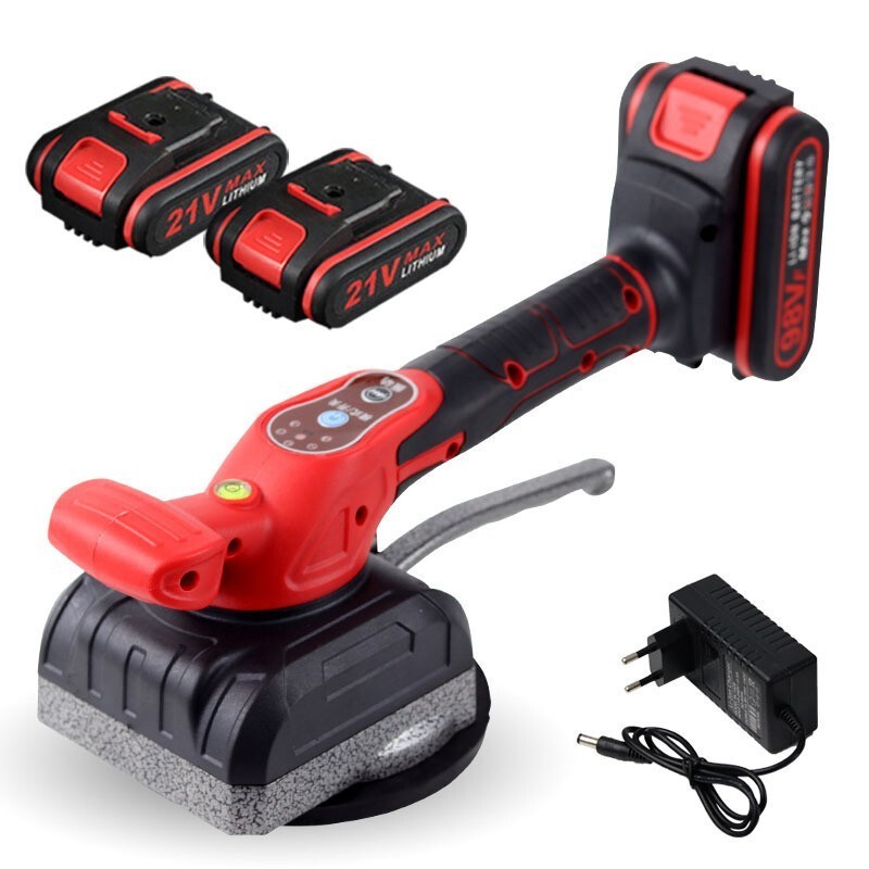 21V Cordless Tile Suction Cup Vibration Tool Floor Gap Fixer Leveling Machine