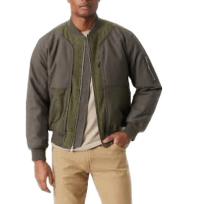 NWT Bass Outdoor Hero Bomber Jacket. In mostly olive color. Size XXL